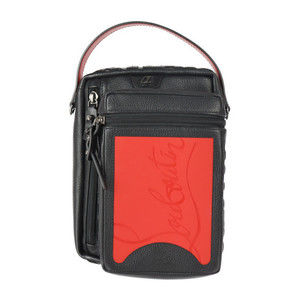 Christian Louboutin Loubideal Sneakers Body Bag Calfskin Black Red